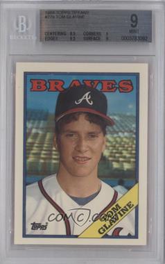 1988 Topps - [Base] - Collector's Edition (Tiffany) #779 - Tom Glavine [BGS 9 MINT]