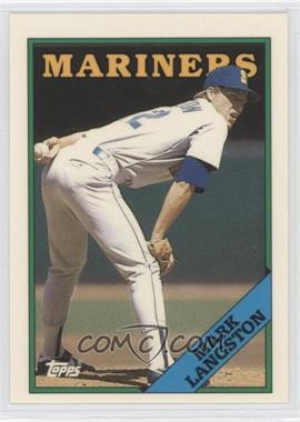 1988 Topps - [Base] - Collector's Edition (Tiffany) #80 - Mark Langston