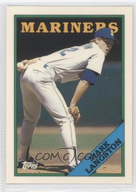 1988 Topps - [Base] - Collector's Edition (Tiffany) #80 - Mark Langston