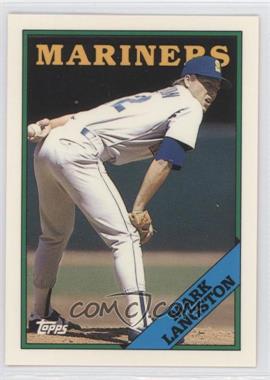 1988 Topps - [Base] - Collector's Edition (Tiffany) #80 - Mark Langston