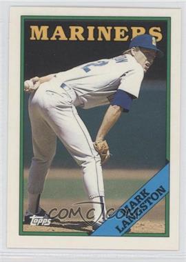 1988 Topps - [Base] - Collector's Edition (Tiffany) #80 - Mark Langston