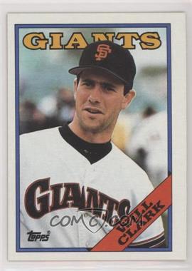 1988 Topps - [Base] - Wrong Back #759.wb - Will Clark (Mark McGwire, Jose Canseco Back)