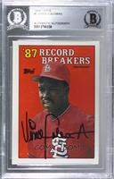 Record Breakers - Vince Coleman [BAS Authentic]
