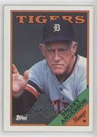 Team Checklist - Sparky Anderson [EX to NM]