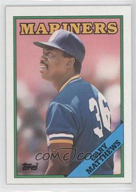 1988 Topps - [Base] #156 - Gary Matthews