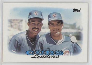 1988 Topps - [Base] #171 - Team Leaders - Chicago Cubs