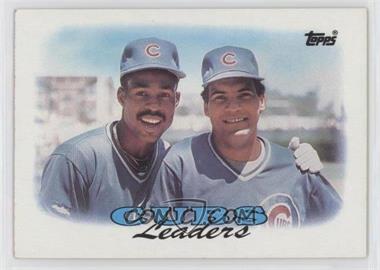 1988 Topps - [Base] #171 - Team Leaders - Chicago Cubs