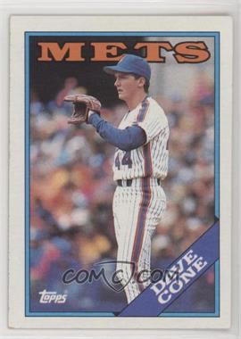 1988 Topps - [Base] #181 - Dave Cone