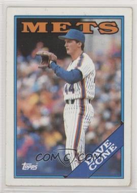 1988 Topps - [Base] #181 - Dave Cone