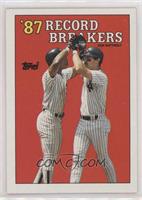 Record Breakers - Don Mattingly [EX to NM]