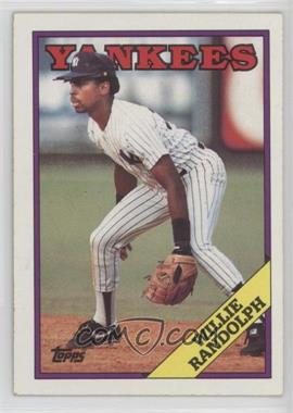 1988 Topps - [Base] #210 - Willie Randolph