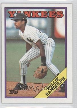 1988 Topps - [Base] #210 - Willie Randolph