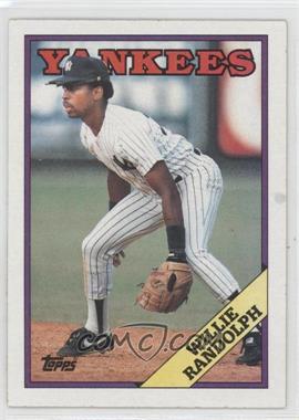 1988 Topps - [Base] #210 - Willie Randolph