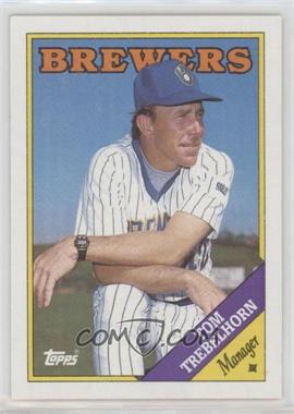 1988 Topps - [Base] #224 - Team Checklist - Tom Trebelhorn