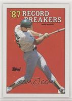 Record Breakers - Mark McGwire (Area of white behind left heel)