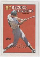 Record Breakers - Mark McGwire (Area of white behind left heel)