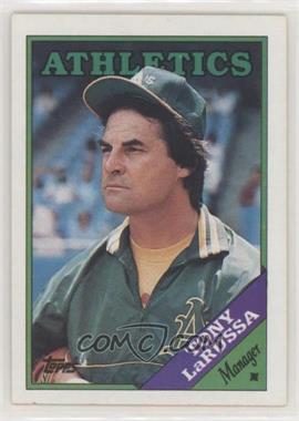 1988 Topps - [Base] #344 - Team Checklist - Tony LaRussa