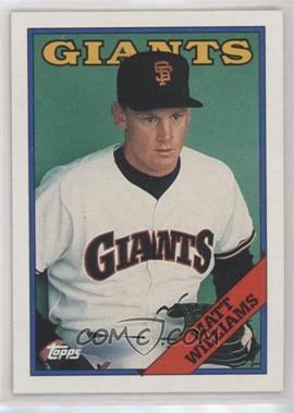 1988 Topps - [Base] #372 - Matt Williams