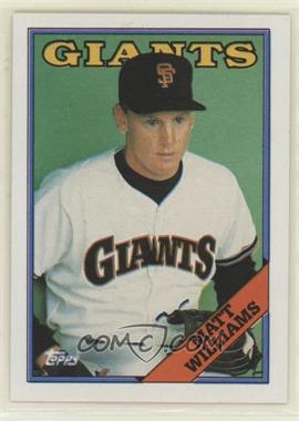 1988 Topps - [Base] #372 - Matt Williams