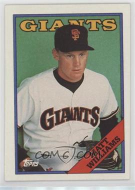 1988 Topps - [Base] #372 - Matt Williams