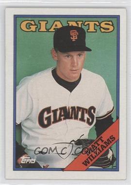 1988 Topps - [Base] #372 - Matt Williams