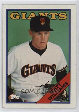 1988 Topps - [Base] #372 - Matt Williams [EX to NM]