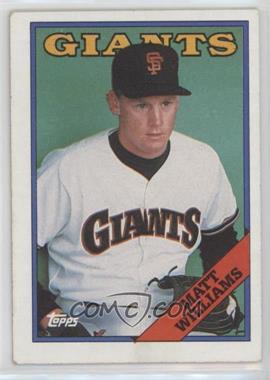 1988 Topps - [Base] #372 - Matt Williams [EX to NM]