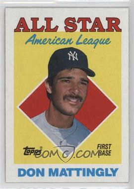 1988 Topps - [Base] #386 - All Star - Don Mattingly