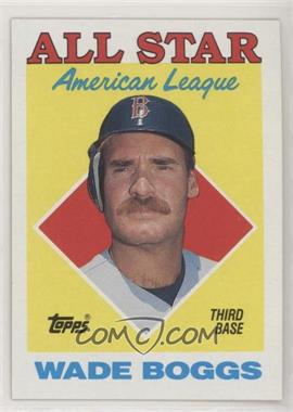 1988 Topps - [Base] #388 - All Star - Wade Boggs