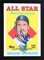 All Star - Wade Boggs [JSA Certified COA Sticker]