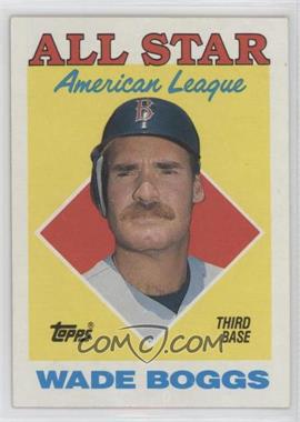 1988 Topps - [Base] #388 - All Star - Wade Boggs