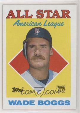 1988 Topps - [Base] #388 - All Star - Wade Boggs