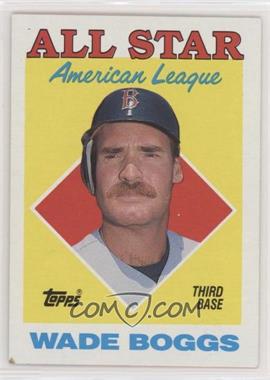 1988 Topps - [Base] #388 - All Star - Wade Boggs