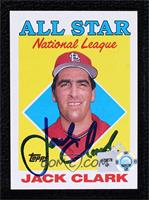 All Star - Jack Clark [MLB Certified Auto COA Sticker]