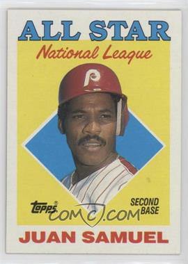 1988 Topps - [Base] #398 - All Star - Juan Samuel