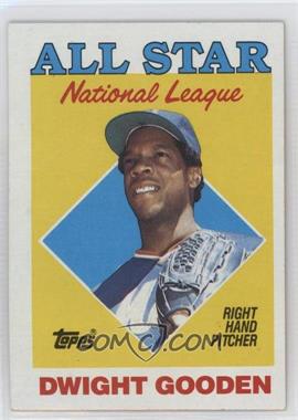 1988 Topps - [Base] #405.1 - All Star - Dwight Gooden (R in Star on Front Has Blue Filled In) [EX to NM]