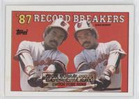 Record Breakers - Eddie Murray (Black Box on Front) [EX to NM]