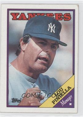 1988 Topps - [Base] #44 - Team Checklist - Lou Piniella
