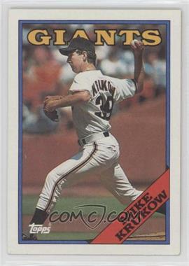 1988 Topps - [Base] #445 - Mike Krukow