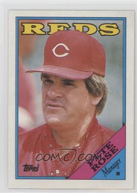 1988 Topps - [Base] #475 - Team Checklist - Pete Rose