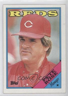 1988 Topps - [Base] #475 - Team Checklist - Pete Rose