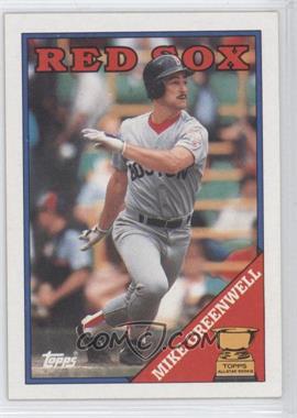 1988 Topps - [Base] #493 - Topps All-Star Rookie - Mike Greenwell