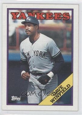 1988 Topps - [Base] #510 - Dave Winfield