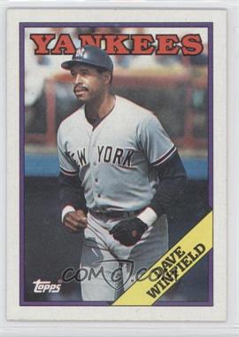 1988 Topps - [Base] #510 - Dave Winfield