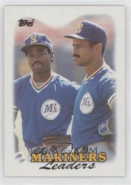 1988 Topps - [Base] #519 - Team Leaders - Seattle Mariners