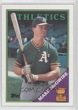 1988 Topps - [Base] #580 - Topps All-Star Rookie - Mark McGwire