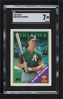 Topps All-Star Rookie - Mark McGwire [SGC 7 NM]