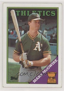 1988 Topps - [Base] #580 - Topps All-Star Rookie - Mark McGwire [Poor to Fair]
