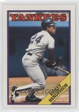 1988 Topps - [Base] #60 - Rickey Henderson