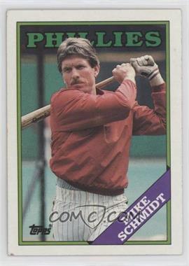 1988 Topps - [Base] #600 - Mike Schmidt [Good to VG‑EX]